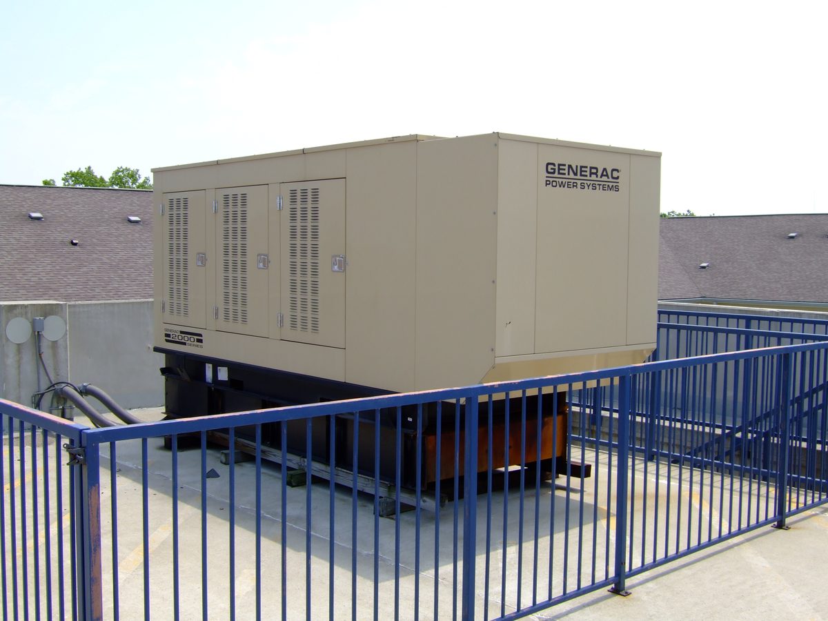 Generac standby generator installation in Huntsville AL